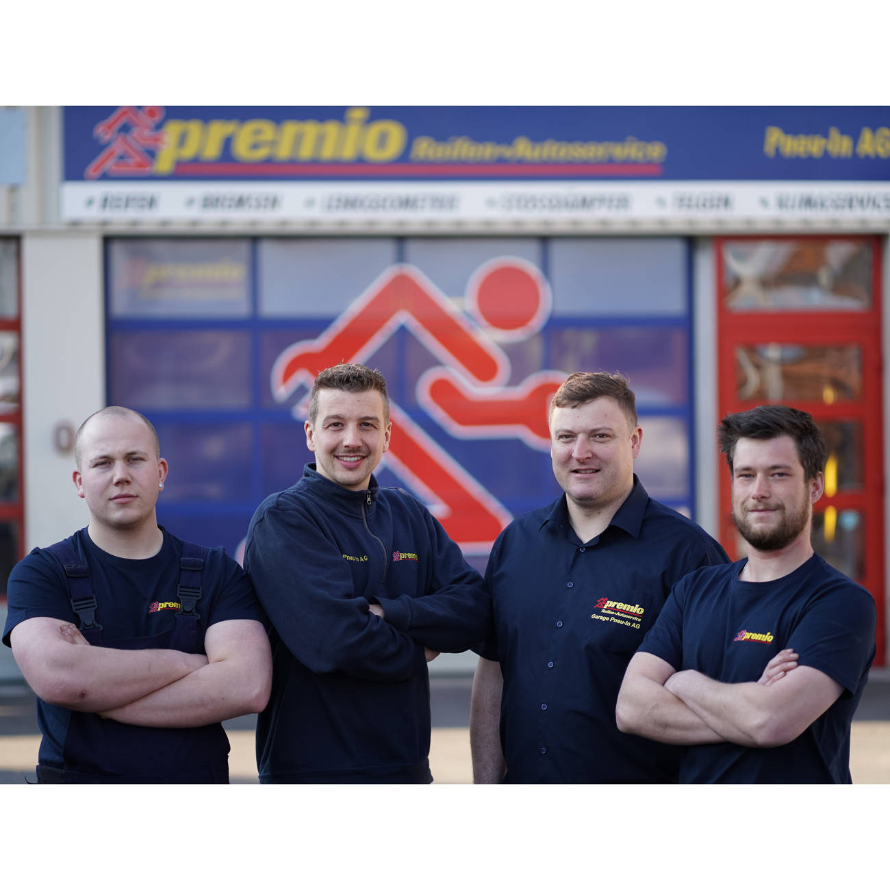 Das Team der Garage Pneu-In AG