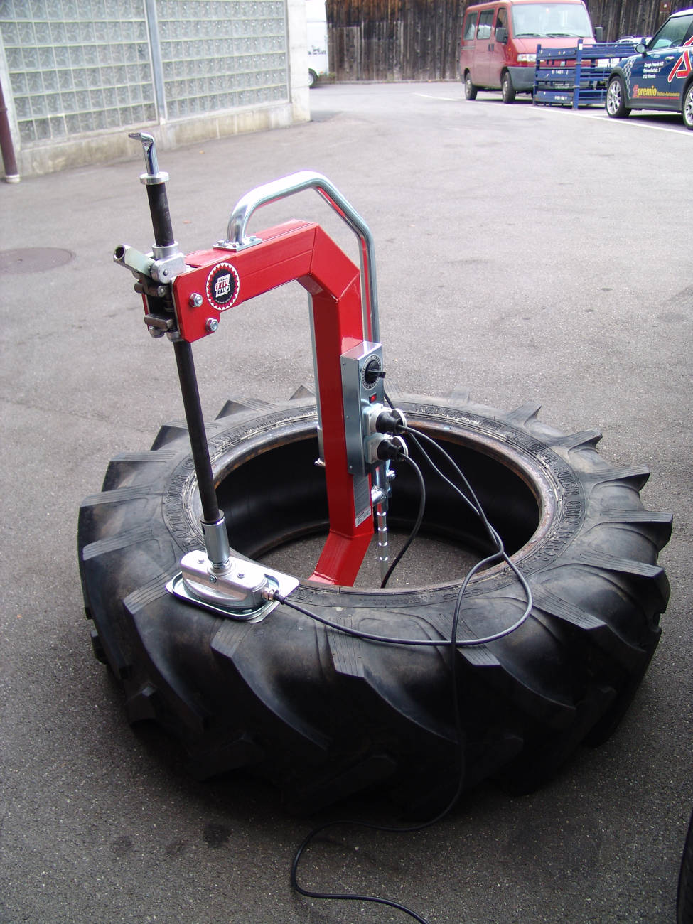 Heiss-Reifenreparatur